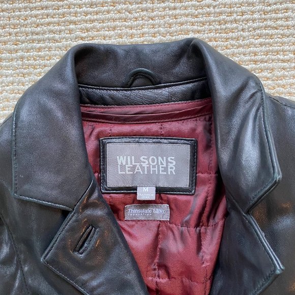 Wilson Lined Leather Jacket - Picture 3 of 13